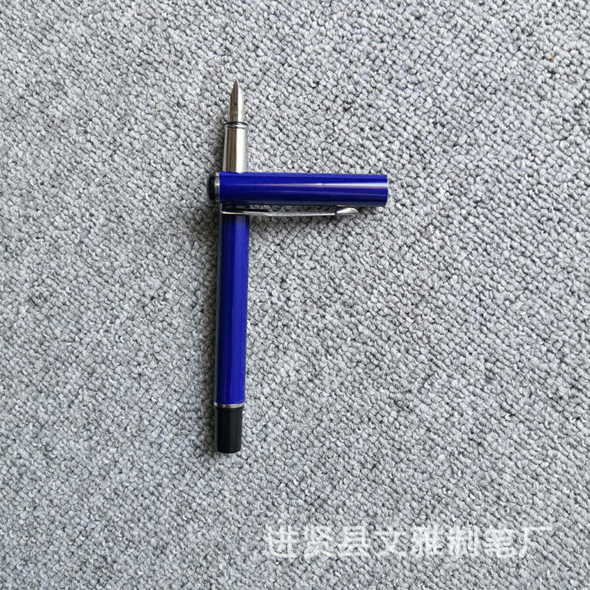 Factory Direct Sales Metal Roller Ball Pen Signature Pen Gel Pen Advertising Gift Business Pen Laser Logo