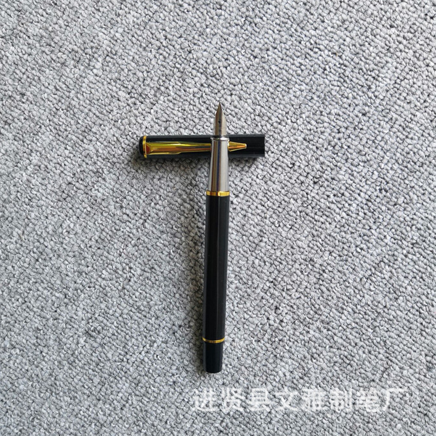 Factory Direct Sales Metal Roller Ball Pen Signature Pen Gel Pen Advertising Gift Business Pen Laser Logo