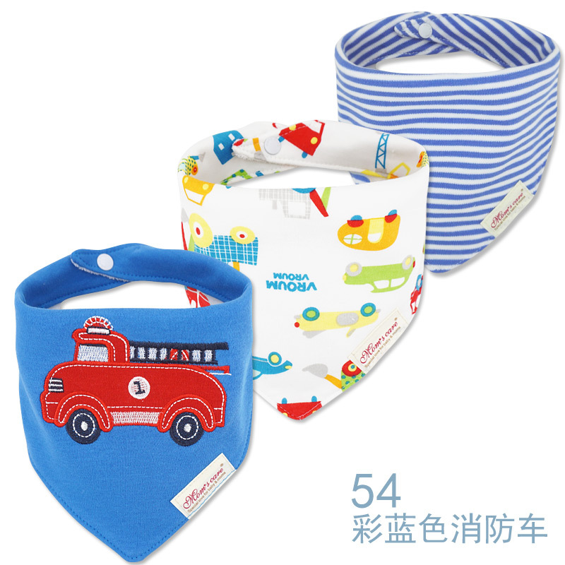 Momscare Triangular Binder Baby Supplies Kids&#039; Bib Bib Ins Bib Three PCs Set