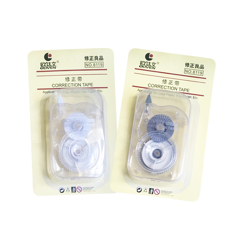 Ouda Text Correction Tape 8119# Internet Celebrity Student Correction Tape Correction Fluid Correction Fluid Office Learning Stationery Supplies