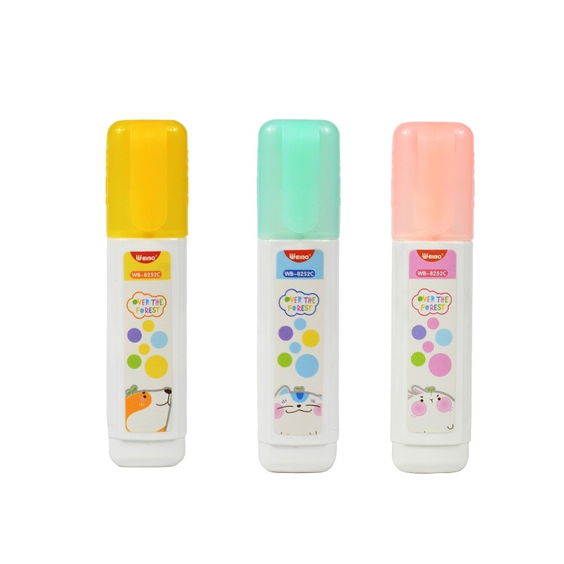 Student Office Dedicated 12G White Correction Fluid Metal Pen Head Durable Correction Correction Solution Factory Direct Sales