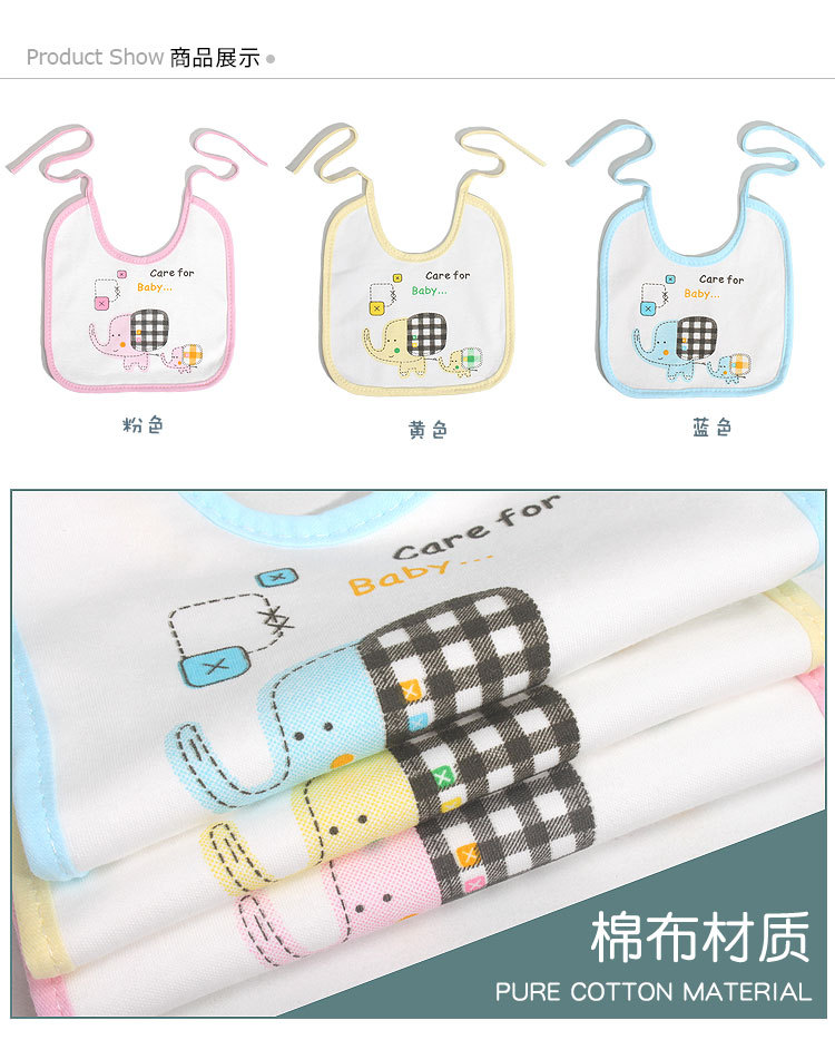Baby Children's Cotton Bib Bib Waterproof Saliva Towel Triangular Binder Baby Children's Cotton Bib Bib Waterproof Saliva Towel Triangular Binder