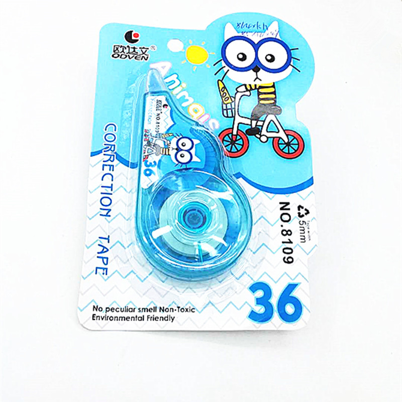 Factory Direct Sales Students' Supplies Correction Tape Correction Fluid 8109 Large Correction Tape Correction Word Wholesale Two Yuan Factory Direct Sales Students' Supplies Correction Tape Correction Fluid 8109 Large Correction Tape Correction Word Wholesale Two Yuan