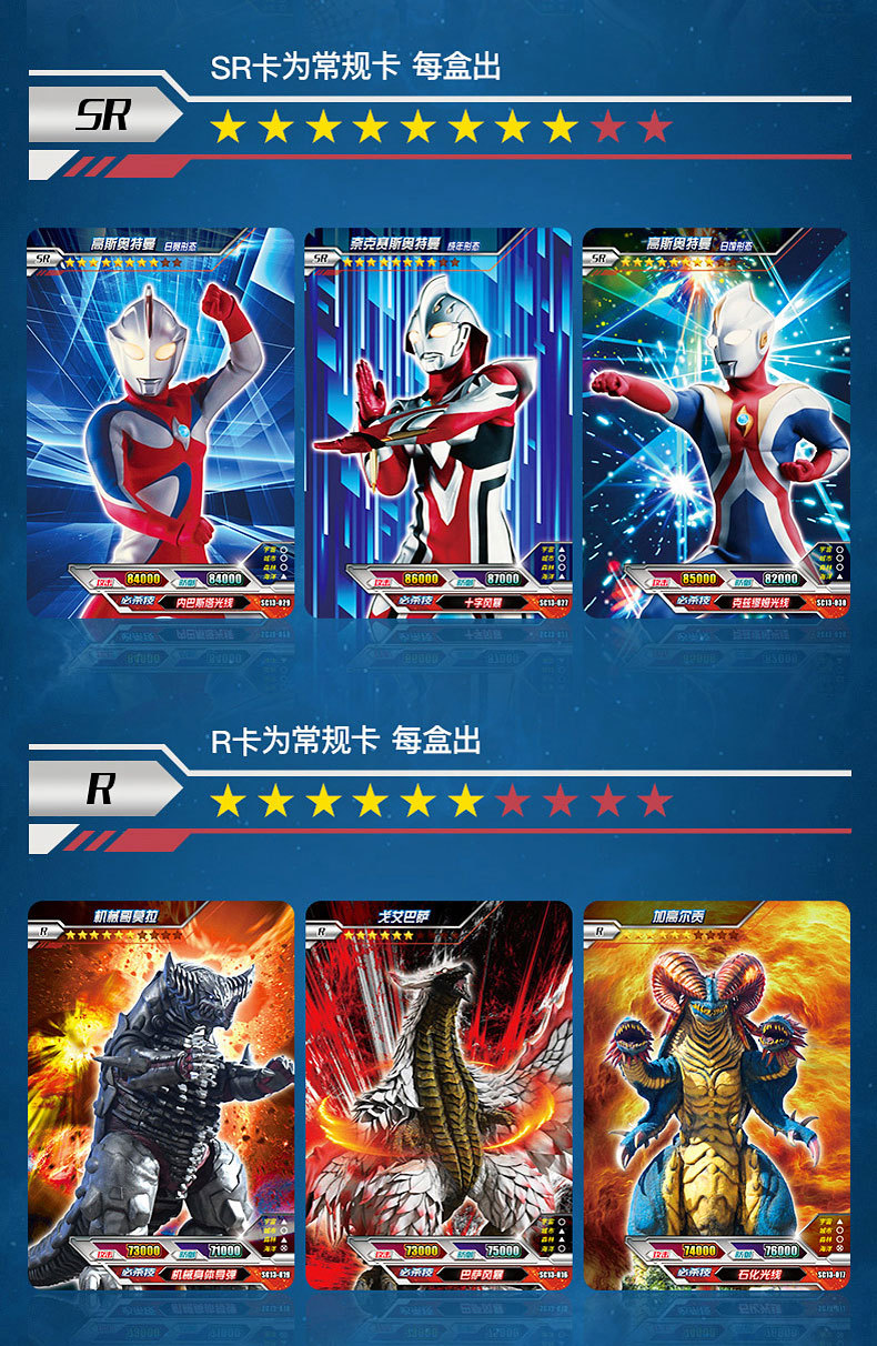 Ultraman Card Gold Card Favorites Card Binder Flash Card Full Set Full Star Card Children Thunder Version Glory Card Game Card Ultraman Card Gold Card Favorites Card Binder Flash Card Full Set Full Star Card Children Thunder Version Glory Card Game Card
