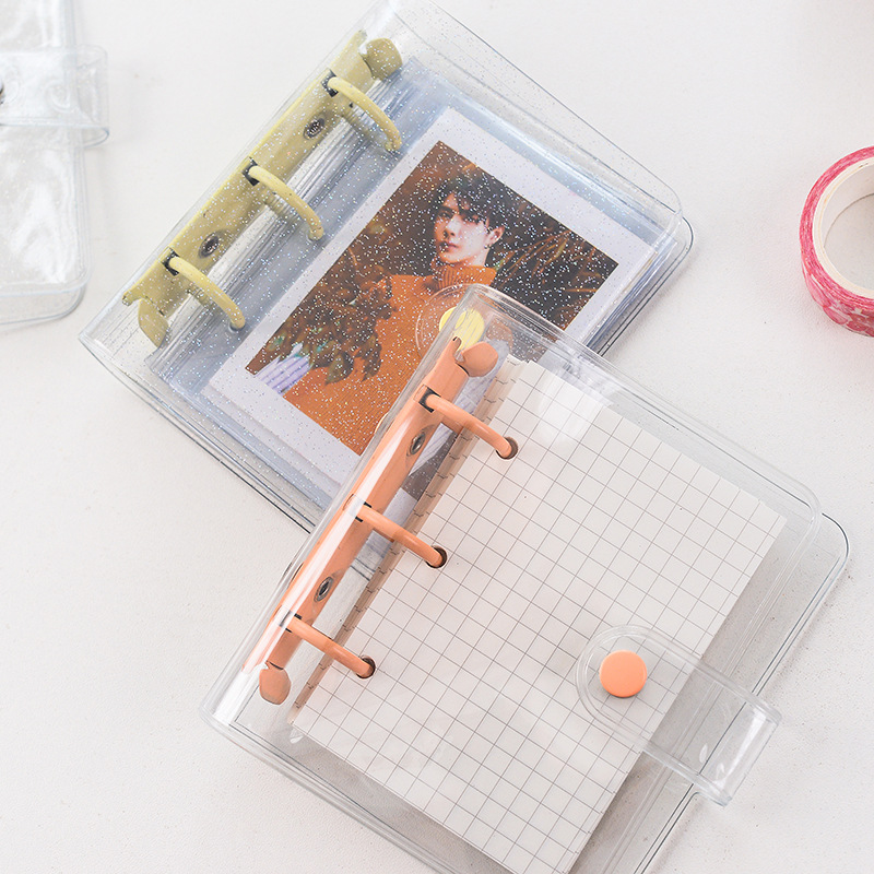 Spot Korean Mini Mini Loose-Leaf Binder TRF Diary Ins Journal Book Album Album Star Chasing