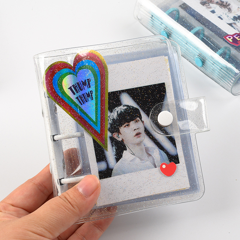 Spot Korean Mini Mini Loose-Leaf Binder TRF Diary Ins Journal Book Album Album Star Chasing Spot Korean Mini Mini Loose-Leaf Binder TRF Diary Ins Journal Book Album Album Star Chasing