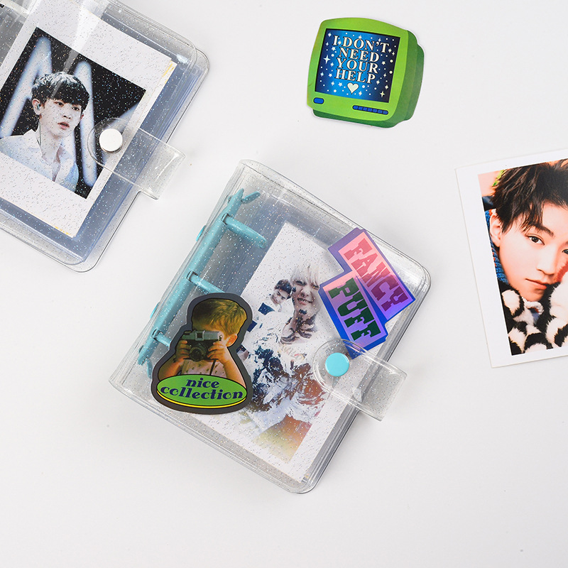 Spot Korean Mini Mini Loose-Leaf Binder TRF Diary Ins Journal Book Album Album Star Chasing Spot Korean Mini Mini Loose-Leaf Binder TRF Diary Ins Journal Book Album Album Star Chasing