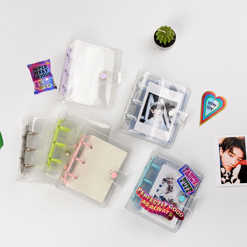 Spot Korean Mini Mini Loose-Leaf Binder TRF Diary Ins Journal Book Album Album Star Chasing Spot Korean Mini Mini Loose-Leaf Binder TRF Diary Ins Journal Book Album Album Star Chasing