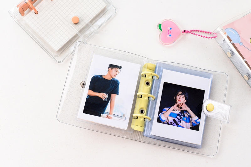 Spot Korean Mini Mini Loose-Leaf Binder TRF Diary Ins Journal Book Album Album Star Chasing Spot Korean Mini Mini Loose-Leaf Binder TRF Diary Ins Journal Book Album Album Star Chasing