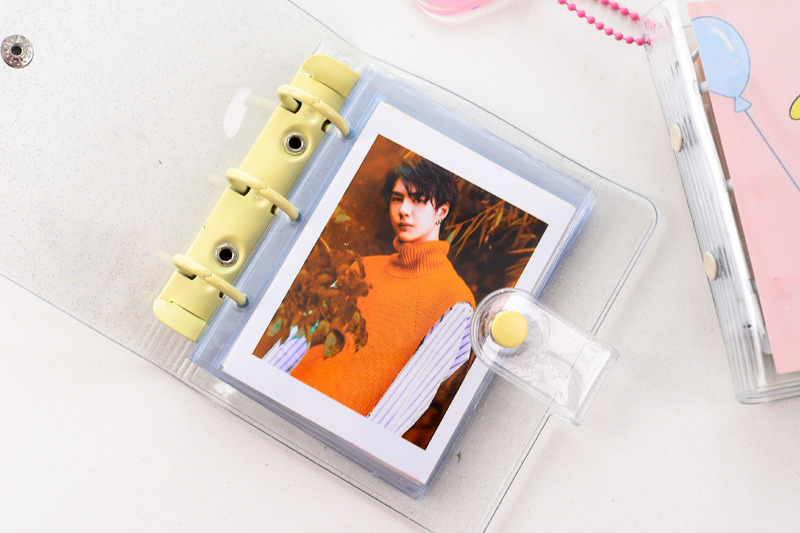 Spot Korean Mini Mini Loose-Leaf Binder TRF Diary Ins Journal Book Album Album Star Chasing Spot Korean Mini Mini Loose-Leaf Binder TRF Diary Ins Journal Book Album Album Star Chasing