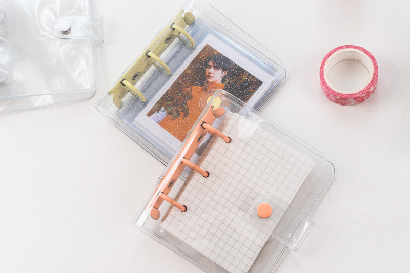 Spot Korean Mini Mini Loose-Leaf Binder TRF Diary Ins Journal Book Album Album Star Chasing Spot Korean Mini Mini Loose-Leaf Binder TRF Diary Ins Journal Book Album Album Star Chasing