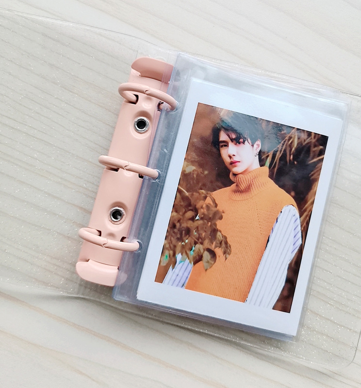 Spot Korean Mini Mini Loose-Leaf Binder TRF Diary Ins Journal Book Album Album Star Chasing Spot Korean Mini Mini Loose-Leaf Binder TRF Diary Ins Journal Book Album Album Star Chasing