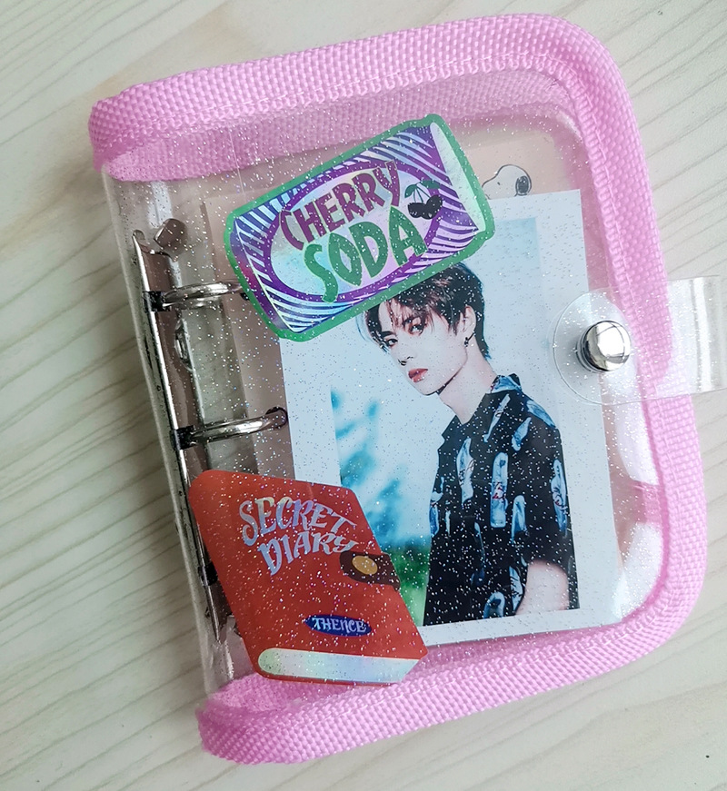 Spot Korean Mini Mini Loose-Leaf Binder TRF Diary Ins Journal Book Album Album Star Chasing Spot Korean Mini Mini Loose-Leaf Binder TRF Diary Ins Journal Book Album Album Star Chasing