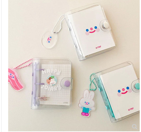 Spot Korean Mini Mini Loose-Leaf Binder TRF Diary Ins Journal Book Album Album Star Chasing Spot Korean Mini Mini Loose-Leaf Binder TRF Diary Ins Journal Book Album Album Star Chasing