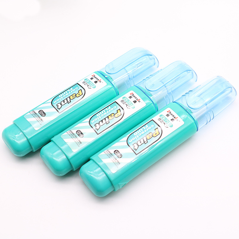 Zhenxin 7512 Correction Fluid Correction Fluid Large Capacity Quick-Drying Steel Head Correction Fluid Learning Office 12ml Zhenxin 7512 Correction Fluid Correction Fluid Large Capacity Quick-Drying Steel Head Correction Fluid Learning Office 12ml