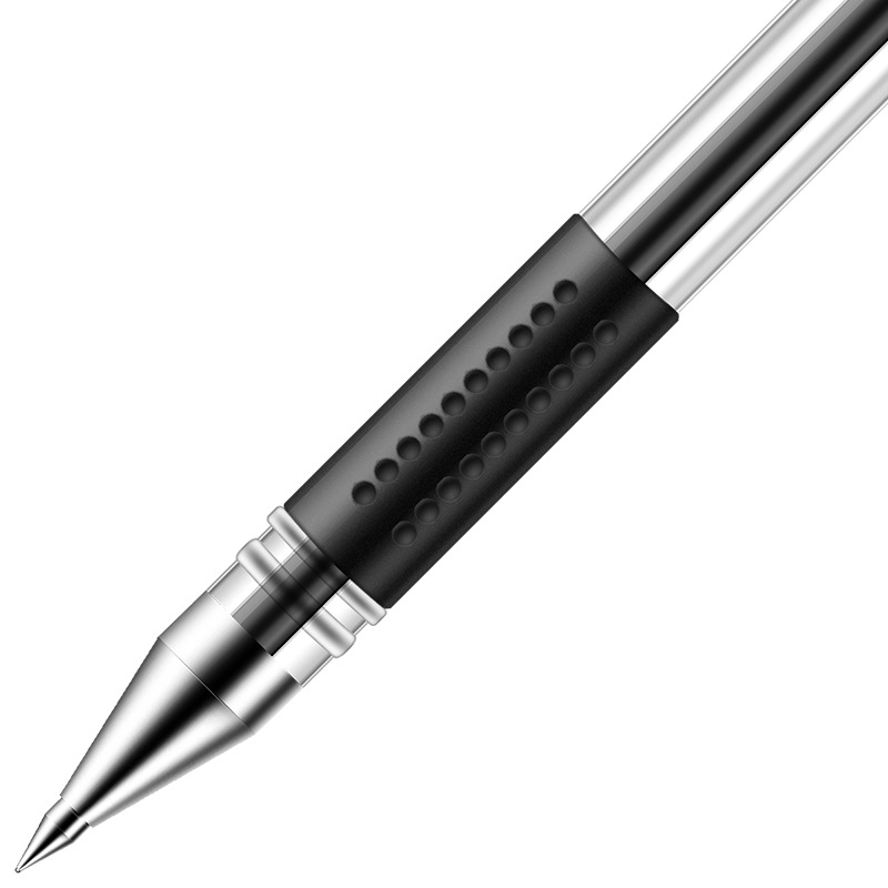 Deli Gel Pen Black 0.5mm Bullet Carbon Ball Pen for Students Office Supplies Signature Pen Wholesale