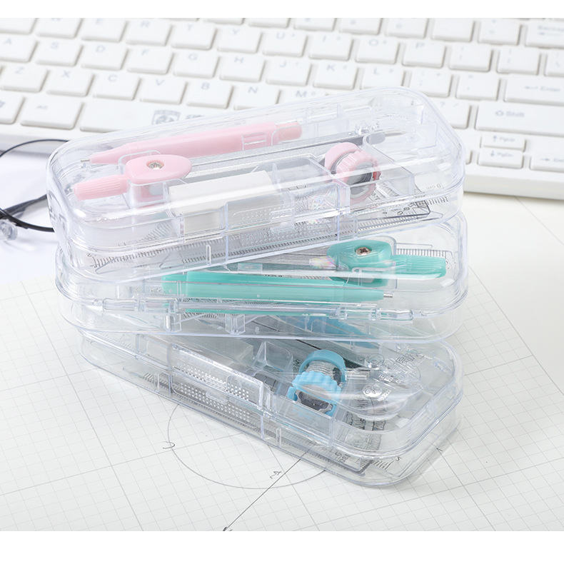 Compasses Drawing Set Student Compasses Drawing Tools 7-Piece Set Exam Compasses Ruler Set Stationery Wholesale Compasses Drawing Set Student Compasses Drawing Tools 7-Piece Set Exam Compasses Ruler Set Stationery Wholesale