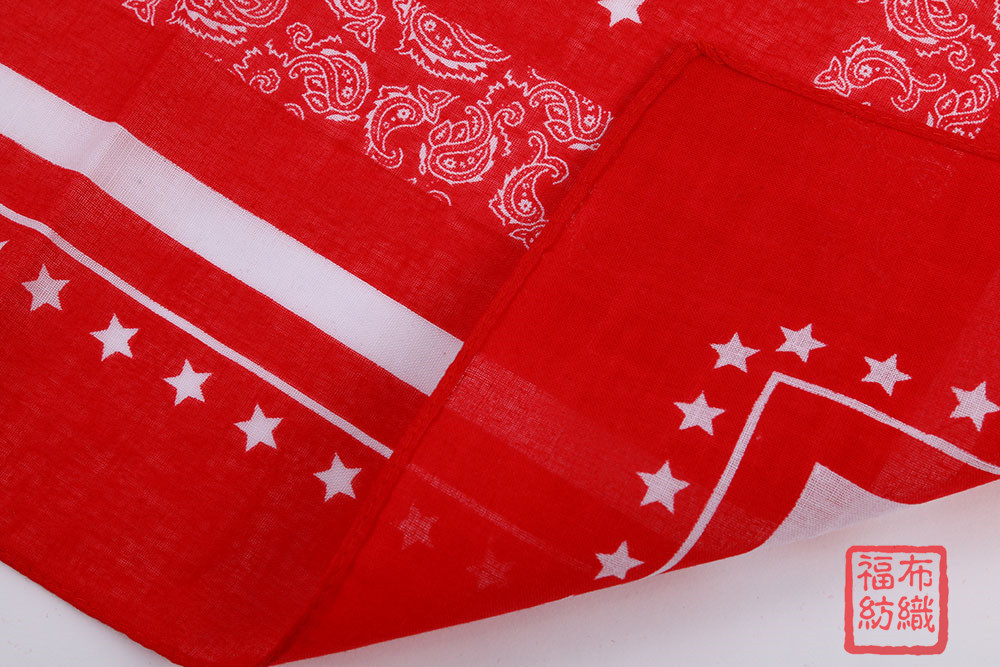 Xin Zhilei Same Hair Band Red Five Pointed Star Square Towel Pure Cotton Hip Hop Sports Cycling Headscarf Triangular Binder Customizable Xin Zhilei Same Hair Band Red Five Pointed Star Square Towel Pure Cotton Hip Hop Sports Cycling Headscarf Triangular Binder Customizable