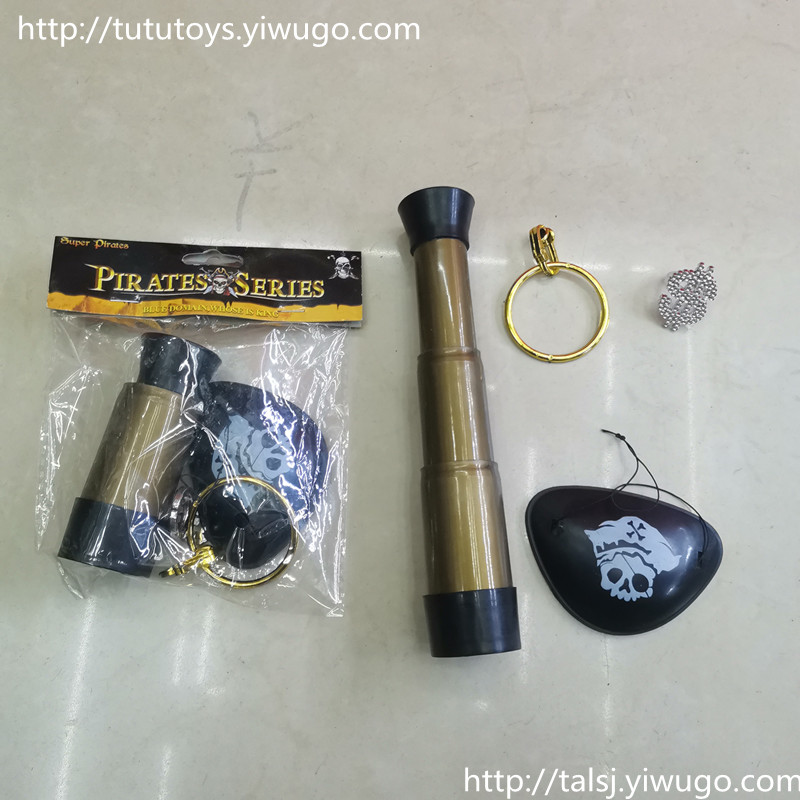 Pirate Accessories Earrings Gem Ring Monocular Telescope Eye Mask Triangular Binder Treasure Chest Gold Coin Purse Pirate Accessories Earrings Gem Ring Monocular Telescope Eye Mask Triangular Binder Treasure Chest Gold Coin Purse