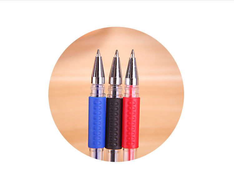 Gel Pen Ball Pen Signature Pen 0.5mm Bullet Black Red Blue Refill Office Study Exam Stationery