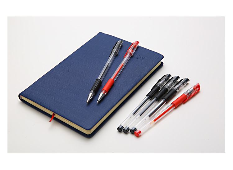 Gel Pen Ball Pen Signature Pen 0.5mm Bullet Black Red Blue Refill Office Study Exam Stationery