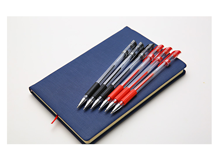 Gel Pen Ball Pen Signature Pen 0.5mm Bullet Black Red Blue Refill Office Study Exam Stationery