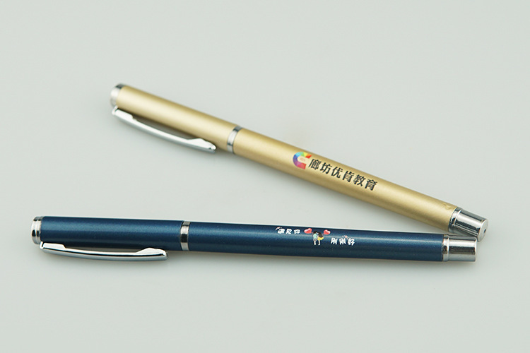Advertising Marker Customized Logo Metal Gel Pen Business Signature Pen Office Gift Metal Ball Point Pen Promotion