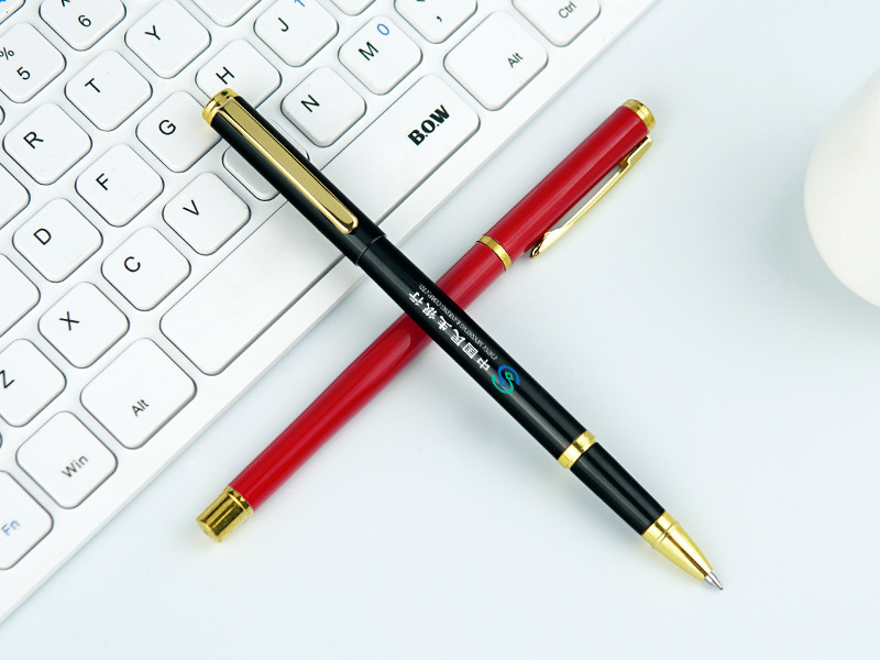 Advertising Marker Customized Logo Metal Gel Pen Business Signature Pen Office Gift Metal Ball Point Pen Promotion
