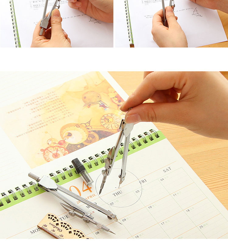 Deli Compasses 8601 Metal Compass Compasses Primary and Secondary School Students Drawing Painting Design Examination Standard Compasses Ruler Set Deli Compasses 8601 Metal Compass Compasses Primary and Secondary School Students Drawing Painting Design Examination Standard Compasses Ruler Set