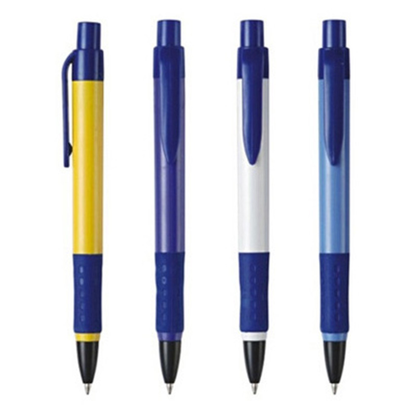 Advertising Ballpoint Pen Custom Wholesale Plastic Ball-Pen Gift Pen Custom Press Simple Ballpoint Pen Office Supplies