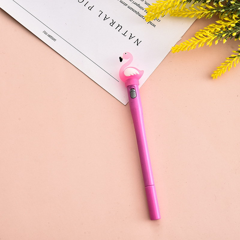 New Fashion Swan Gel Pen Neutral Ball Pen Creative Stationery for Students Cute Learning