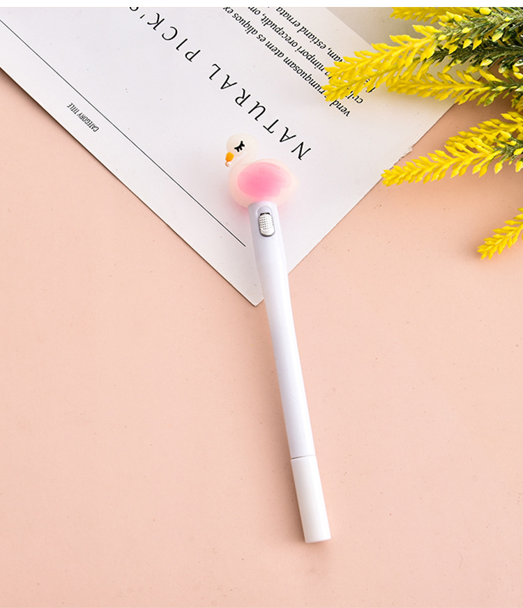 New Fashion Swan Gel Pen Neutral Ball Pen Creative Stationery for Students Cute Learning New Fashion Swan Gel Pen Neutral Ball Pen Creative Stationery for Students Cute Learning