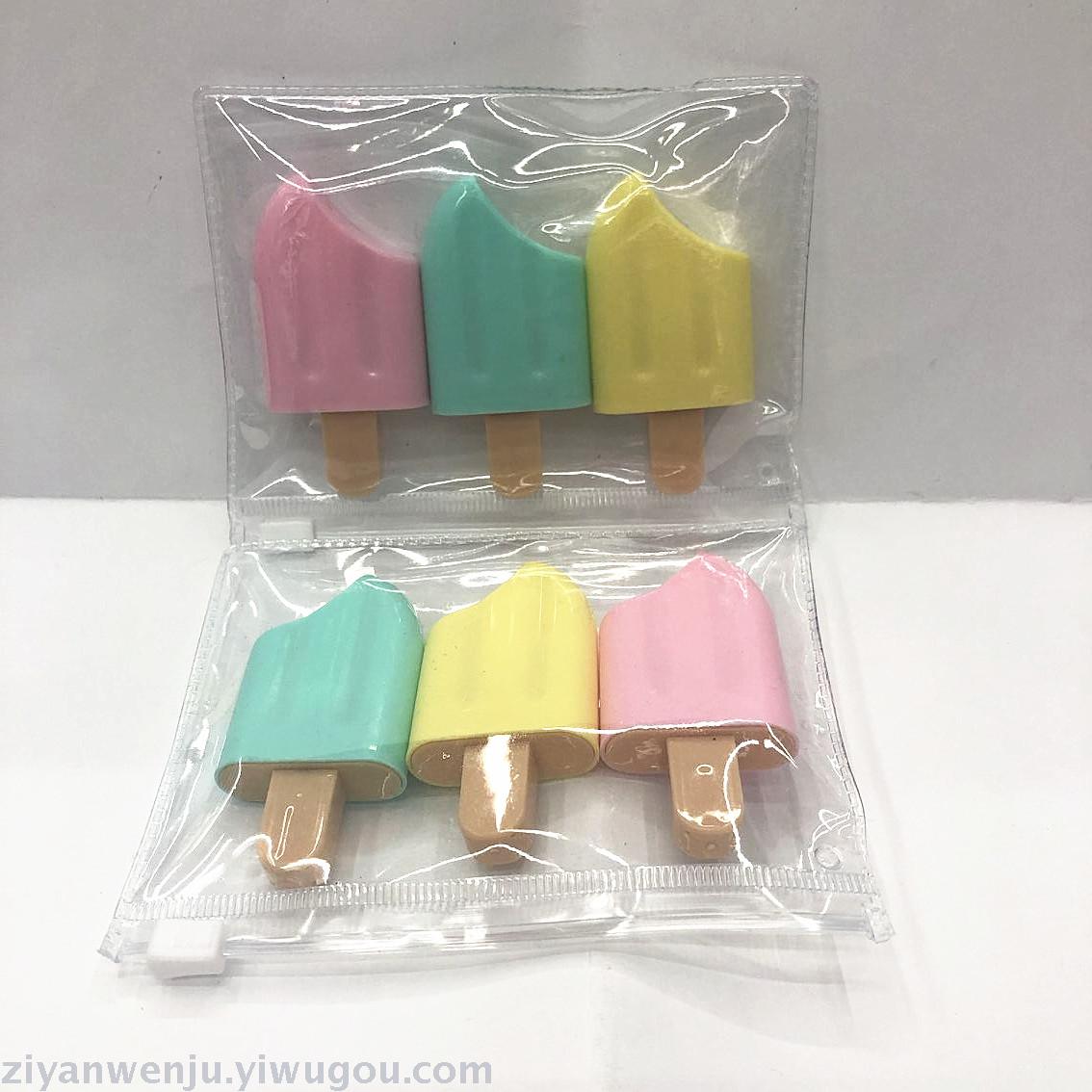 Ice cream shaped highlighter Popsicle highlighter candy lover you gift highlighter