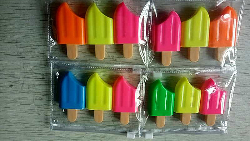 Ice cream shaped highlighter Popsicle highlighter candy lover you gift highlighter
