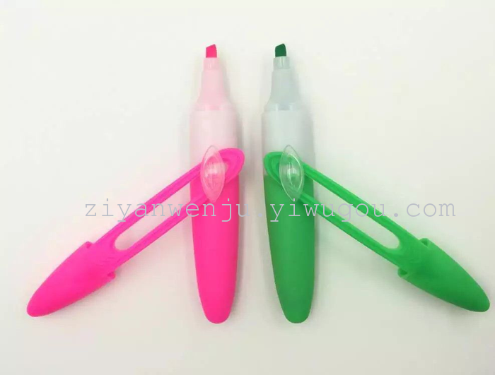 4 Suction Cards Fluorescent Pen Highlighter MarKer 4 Suction Cards Fluorescent Pen Highlighter MarKer