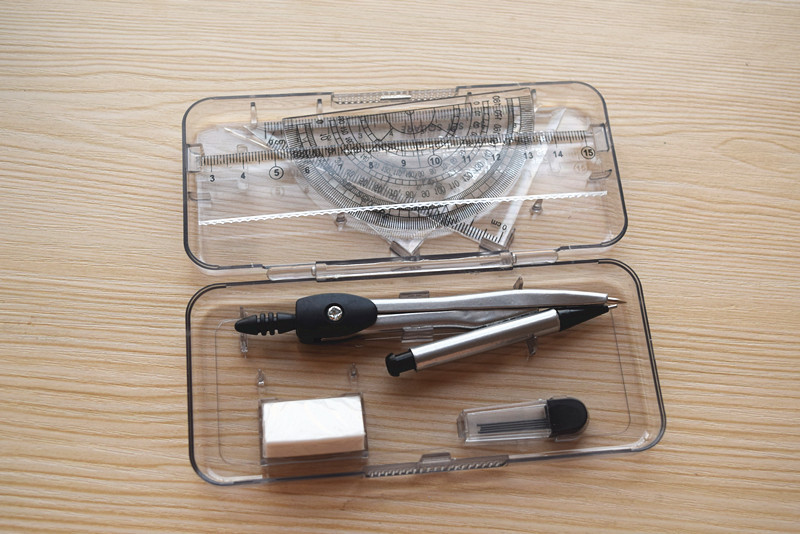 Wholesale High Quality Compasses Set Full Set Ruler Mechanical Pencil Lead Rubber Suit Drawing Tools Student Stationery Wholesale High Quality Compasses Set Full Set Ruler Mechanical Pencil Lead Rubber Suit Drawing Tools Student Stationery