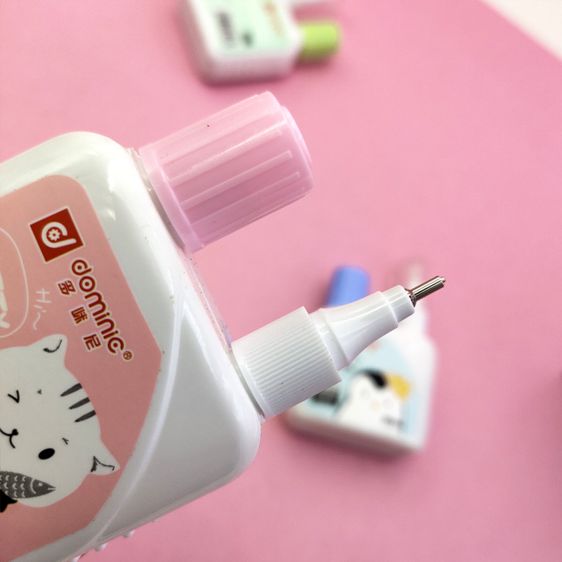 Correction Fluid Student Non-Toxic Correction Fluid Correction Fluid Correction Fluid Junior High School Student Cartoon Large Capacity Brushing Liquid 3266