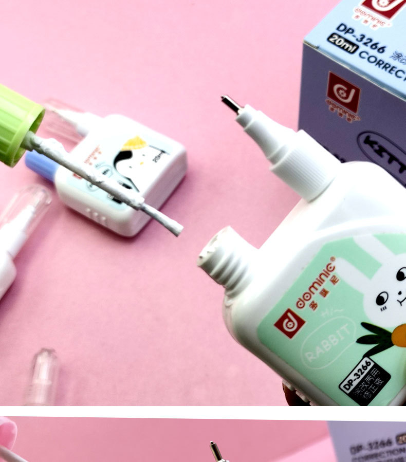 Correction Fluid Student Non-Toxic Correction Fluid Correction Fluid Correction Fluid Junior High School Student Cartoon Large Capacity Brushing Liquid 3266 Correction Fluid Student Non-Toxic Correction Fluid Correction Fluid Correction Fluid Junior High School Student Cartoon Large Capacity Brushing Liquid 3266