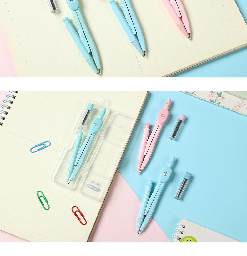 Student Studying Stationery Supplies Compasses Ruler Set Classic Simple Drawing Measurement 7-Piece Compasses Wholesale Student Studying Stationery Supplies Compasses Ruler Set Classic Simple Drawing Measurement 7-Piece Compasses Wholesale