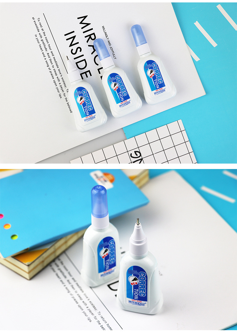 Hyundai Mei 028 Correction Fluid 10ml Office Quick-Drying Correction Fluid Correction Fluid Error Correction Liquid 12 Bottles Wholesale Hyundai Mei 028 Correction Fluid 10ml Office Quick-Drying Correction Fluid Correction Fluid Error Correction Liquid 12 Bottles Wholesale