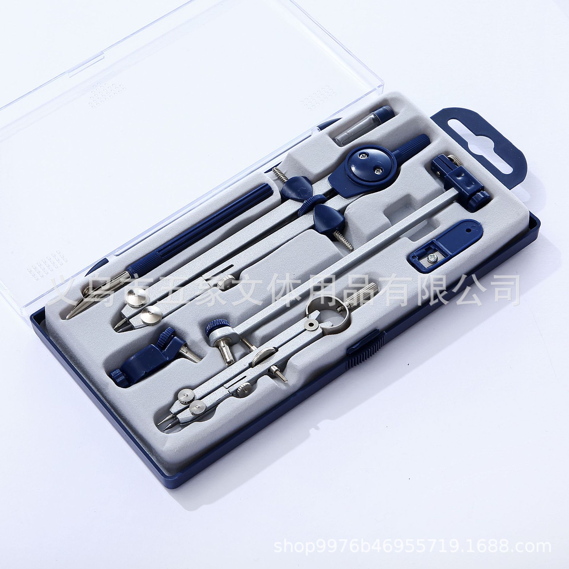 Compasses, Drawing Compass Compasses, Zinc Alloy Compasses, Compasses Set, Mapping Apparatus, 7-Piece Set Compasses