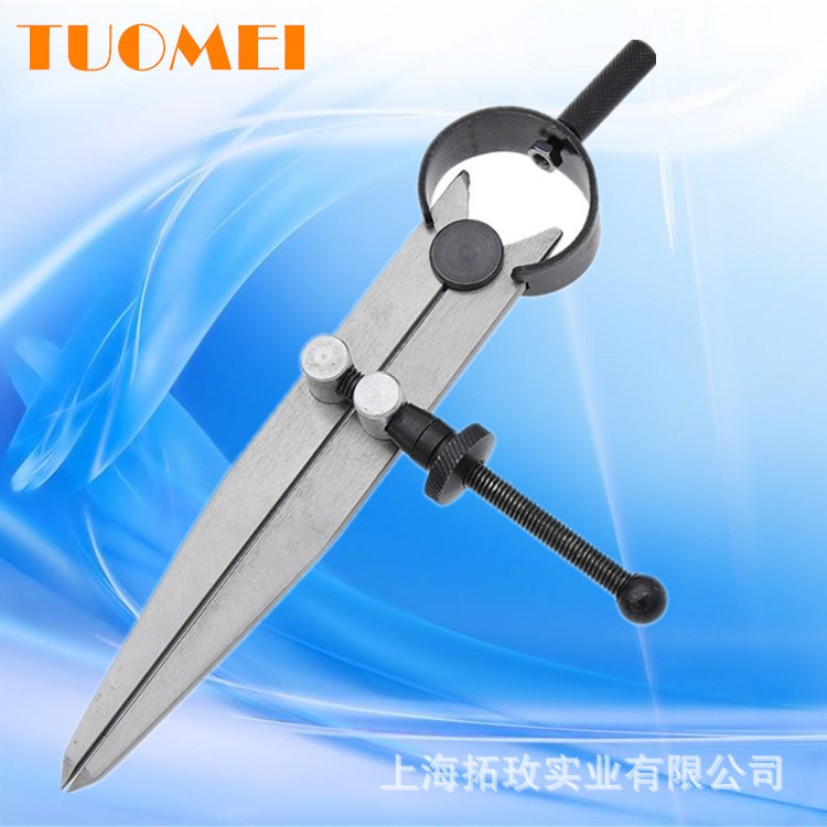 Tuomei Manufacturer Copper Parts Spring Caliper Distance between Gauge Marking Gauge Compasses Scriber Edge Cutter Self-Produced