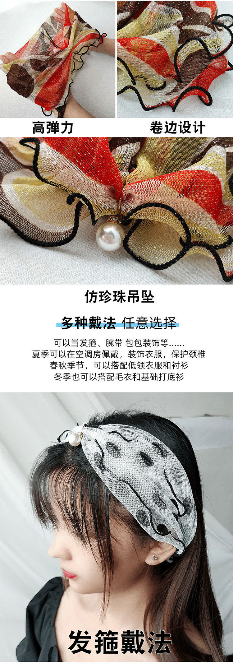 Factory Wholesale Printing Triangular Binder Korean Style Small Silk Scarf Scarf Women's Thin Fashion Scarf One Piece Dropshipping