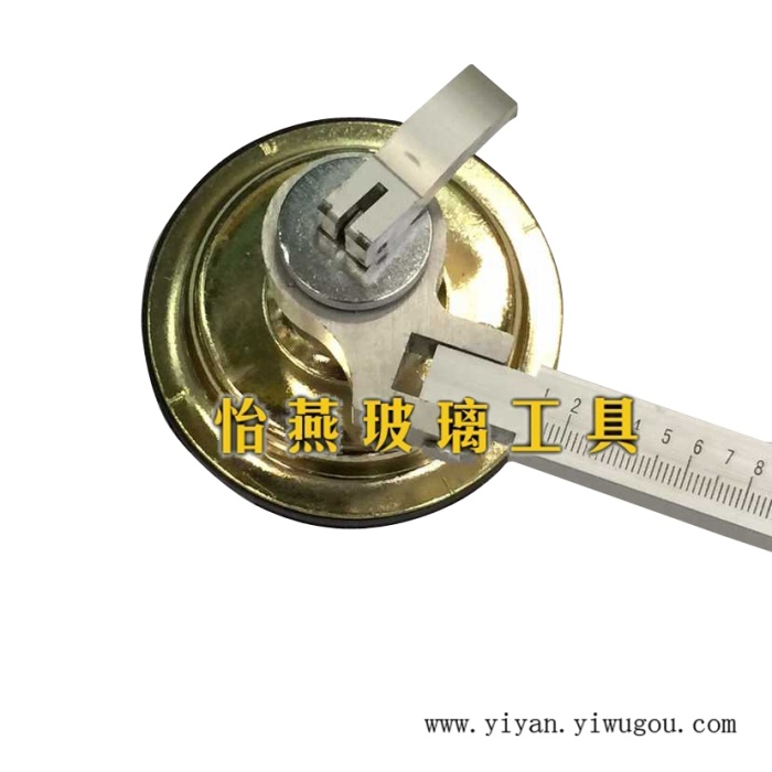 Yi Yan large glass circular knife, knife compasses, minimum diameter 12CM