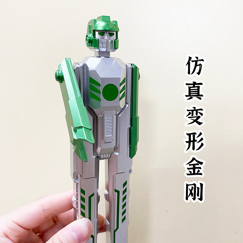 Creative Deformation Robot Modeling Gel Pen New Deformation Neutral Pair Pen Removable Ball Pen School Supplies