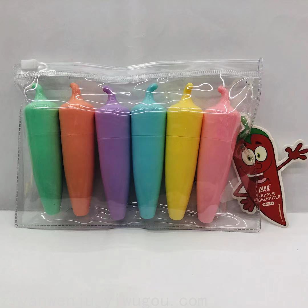 Pepper Creative Modeling Fluorescent Pen PEPPER HIGHLIGHTER