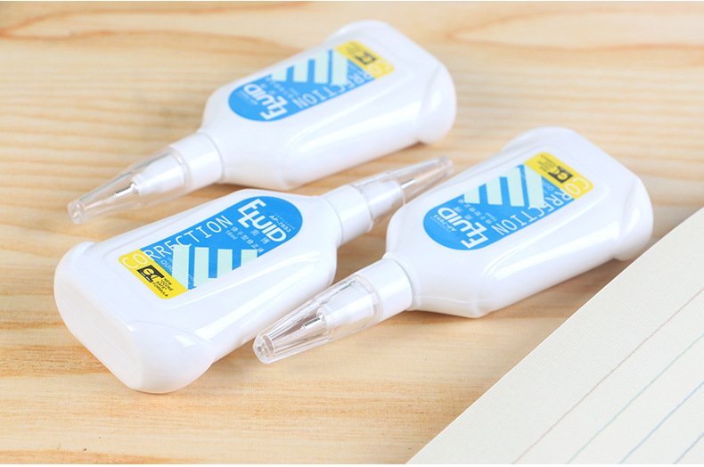 Correction Fluid Learning Office Correction Fluid 16ml Quick-Drying Type Correction Fluid Factory Wholesale 12 PCs Correction Fluid 7053 Correction Fluid Learning Office Correction Fluid 16ml Quick-Drying Type Correction Fluid Factory Wholesale 12 PCs Correction Fluid 7053