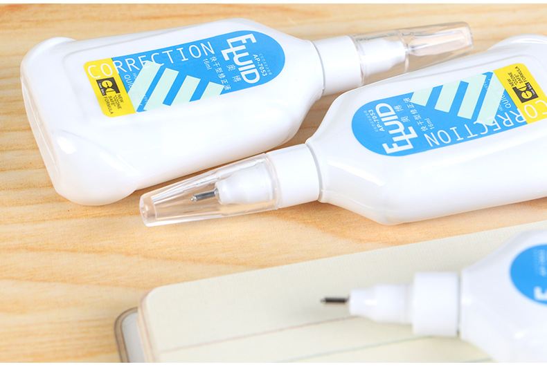 Correction Fluid Learning Office Correction Fluid 16ml Quick-Drying Type Correction Fluid Factory Wholesale 12 PCs Correction Fluid 7053 Correction Fluid Learning Office Correction Fluid 16ml Quick-Drying Type Correction Fluid Factory Wholesale 12 PCs Correction Fluid 7053