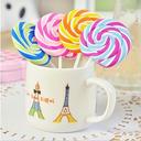 Colored lollipops Eraser Korea stationery factory outlets can be customized