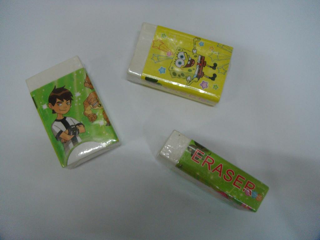 2212 large design package paper white eraser